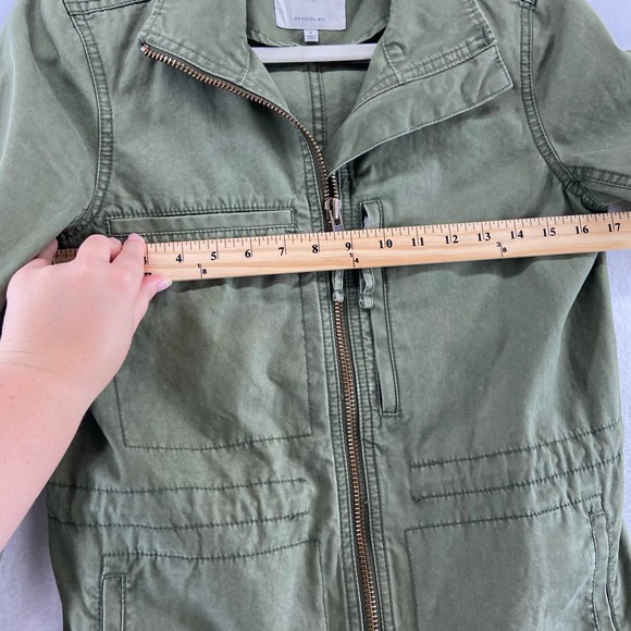 Madewell Olive Green Utility Jacket - Picture 4 of 8